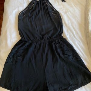 ASTR the Label Halter Romper